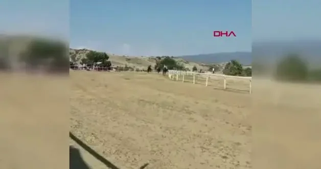 Kastamonu’da festivalde at yarışında kaza: 1 jokey yaralı, 2 at öldü