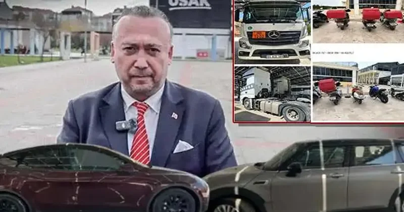 TMSF Özkan Yalım ın araçlarını satışa çıkarıyor! Değerleri dudak uçuklattı!