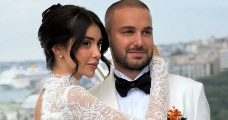 2022 Türkiye güzeli Nursena Say, Fatih Kaynarca ile evlendi