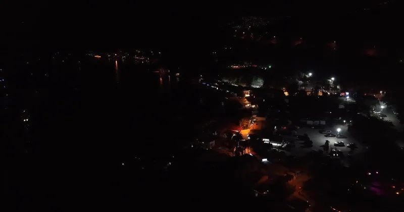 Bodrum da Işık Kirliliğine Dikkat: Yıldızlar Göründü