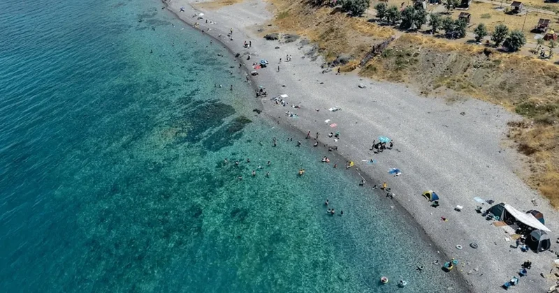 Van Gölü’ne mavi bayrak akını