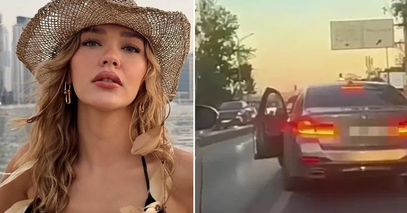 Ünlü oyuncu Melisa Döngel’e trafikte silahlı tehdit Sözcü Gazetesi