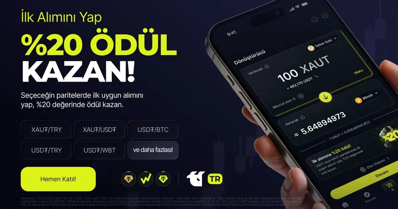 WhiteBIT TR’de kripto işleminin yüzde 20’si hediye