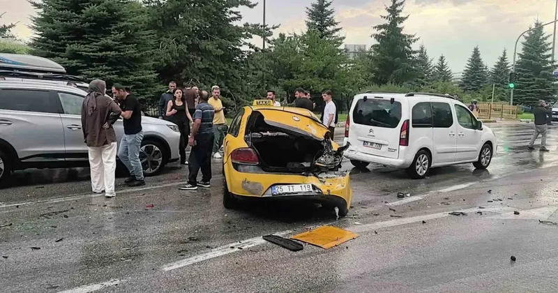 Erzurum’da bir ayda 533 trafik kazası