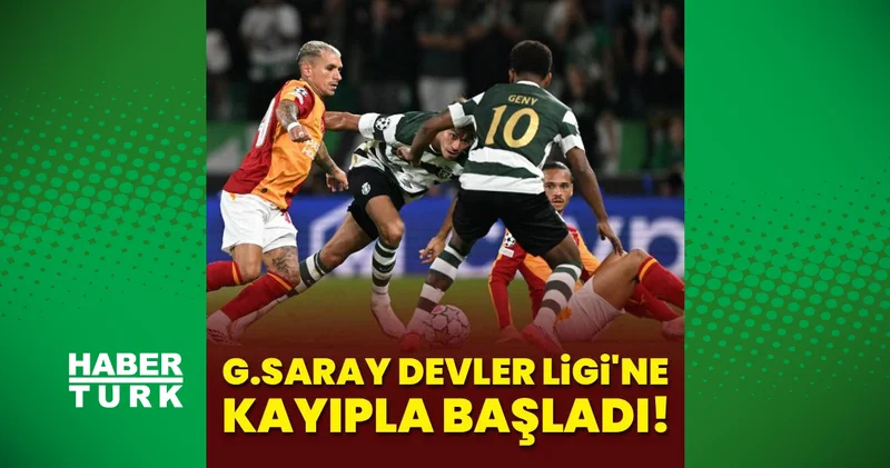 Sporting 3 1 Lizbon Galatasaray MAÇ SONUCU İşte GS Lizbon maçı özeti ve golleri (Şampiyonlar Ligi)