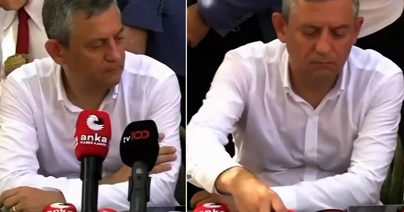 Mikrofonları tek tek dizmişti! Özgür Özel in o hareketinin sırrı çözüldü