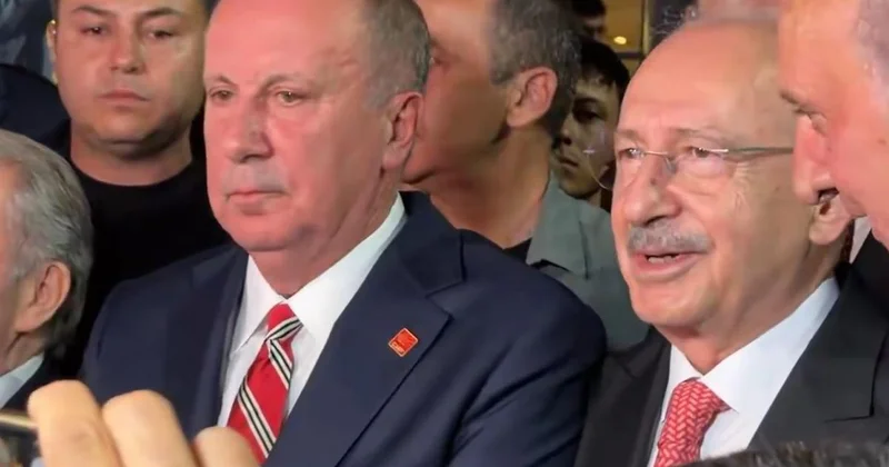 Yeni Partilileri küplere bindiren görüntü! Muharrem İnce ile Kılıçdaroğlu yan yana