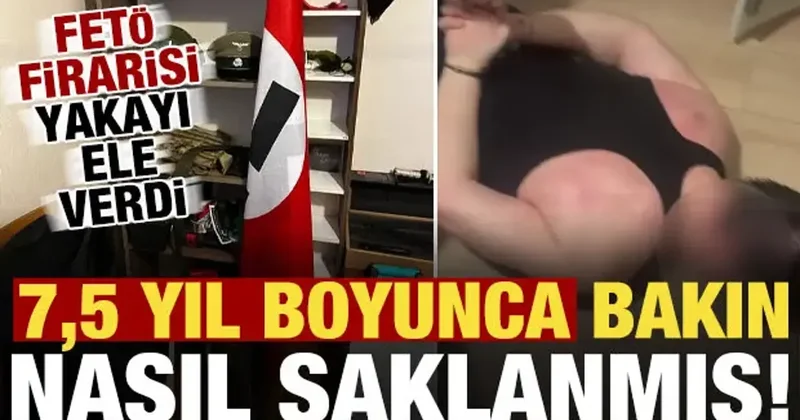 Son dakika haberi: 7,5 yıl boyunca böyle saklanmış! FETÖ firarisi yakayı ele verdi...