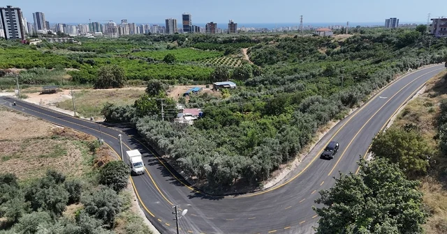 Mersin de 11,5 kilometrelik yol yenilendi Mersin Haberleri Habertürk Yerel Haberler