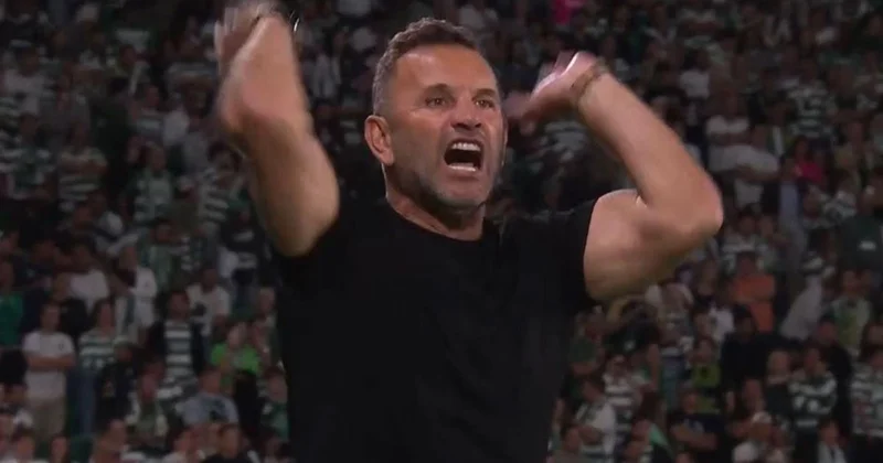 Okan Buruk tan Sporting maçı hakemine ağır tepki