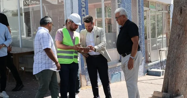 Başkan Tatık, Tavas ta yürütülen çalışmaları sahada inceledi Denizli Haberleri Habertürk Yerel Haberler