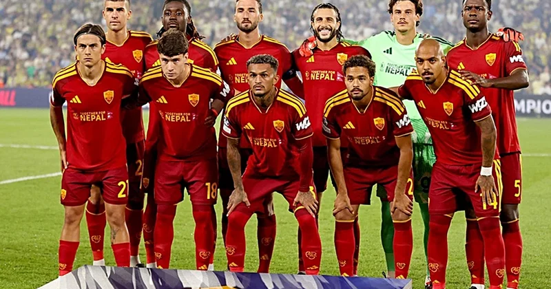 Fenerbahçe ile karşılaşan Roma dan alkışlanacak hareket