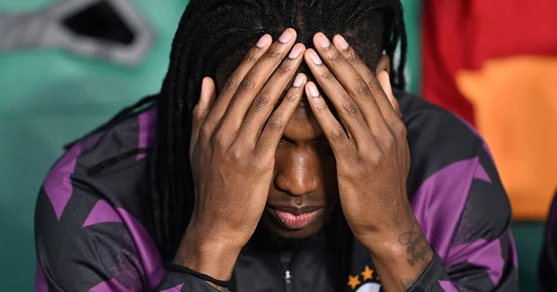Galatasaraylı futbolcu Rafael Leao, oyuna girer girmez hayatının şokunu yaşadı