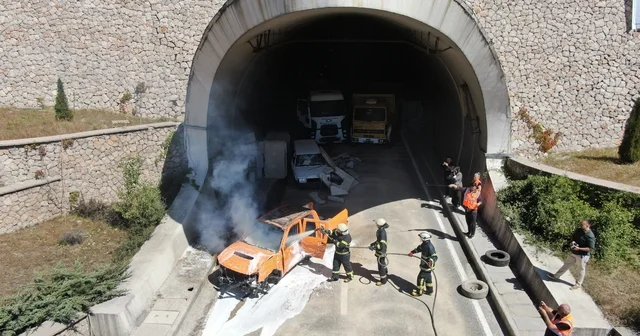 Ilgaz 15 Temmuz İstiklal Tüneli nde gerçeği aratmayan deprem, göçük ve trafik kazası tatbikatı Çankırı Haberleri Habertürk Yerel Haberler