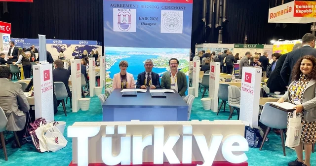 MSKÜ, EAIE Fuarı nın ilk gününde uluslararası iş birliklerini genişletiyor Muğla Haberleri Habertürk Yerel Haberler