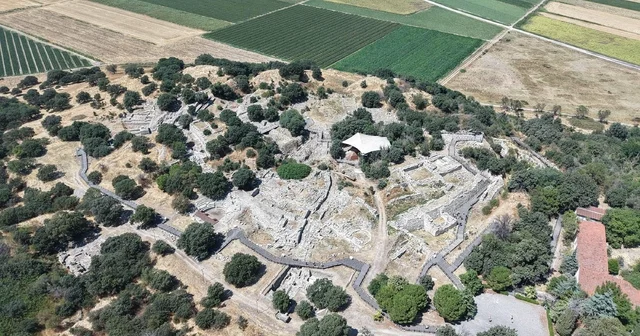 Troya Antik Kenti nde 2 bin 800 yıllık agora gün yüzüne çıkarılıyor Çanakkale Haberleri Habertürk Yerel Haberler