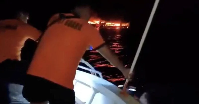 Filipinler de yolcu feribotunda çıkan yangın sonucu 5 kişi öldü, 87 kişi kayboldu