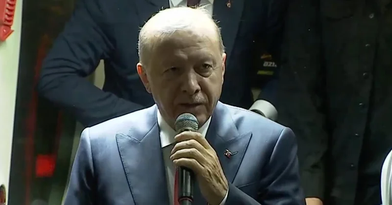 Cumhurbaşkanı Erdoğan, Güneysu da hemşehrilerine seslendi