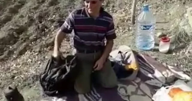 Fenomen çobanın gülümseten kahvaltı hazırlığı Erzurum Haberleri Habertürk Yerel Haberler