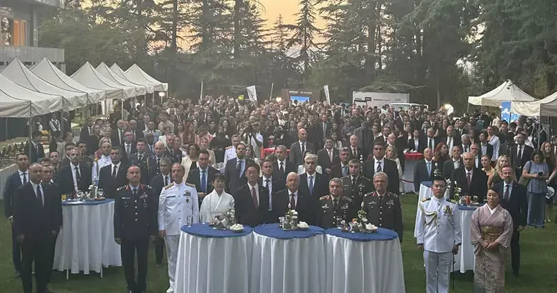 Bakan Güler, Japonya Öz Savunma Kuvvetlerinin kuruluşunun 72’nci yıl dönümü resepsiyonuna katıldı