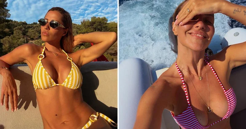 Derya Uluğ yazı geride bırakamadı! Fotoğraflara düştüğü not olay