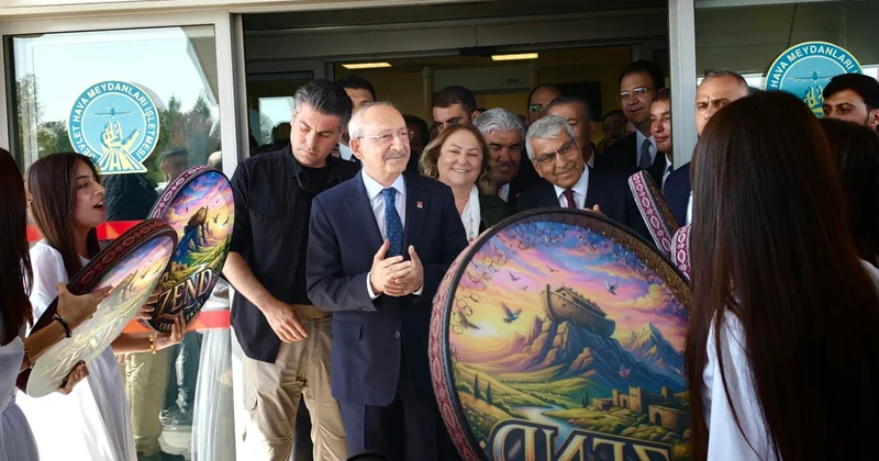 CHP Genel Başkanı Kılıçdaroğlu na Şırnak ta türkülü karşılama