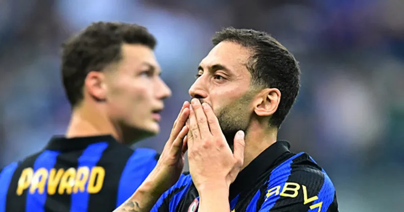 Hakan Çalhanoğlu attı, Inter rahat kazandı!