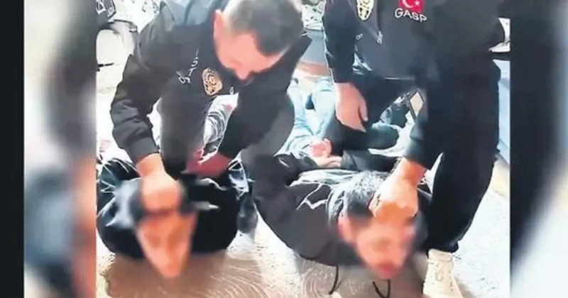 Uzun namlulu silahla gasp
