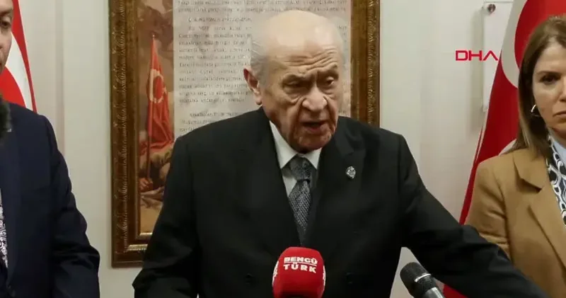 Bahçeli: (Fon soruşturması) Meclis faaliyettedir, yargı faaliyettedir