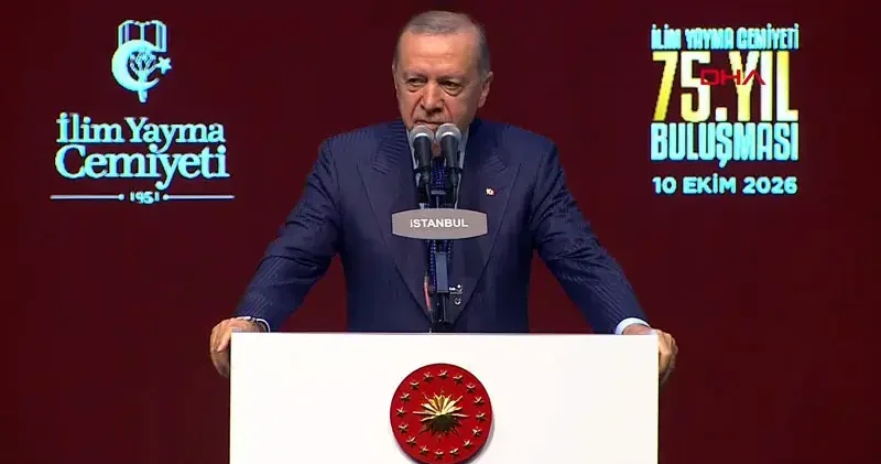 Cumhurbaşkanı Erdoğan: İlim Yayma nın kuruluş felsefesi, Türkiye nin var olma felsefesidir (CANLI)