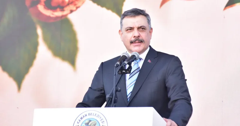 Kaman da 35. festival coşkusu: Bakan Çiftçi 14 yeni eserin açılışını yaptı