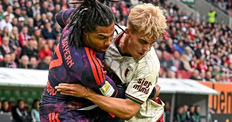 4 golleri ofsayt nedeniyle iptal! Bayern Münih, Augsburg a takıldı