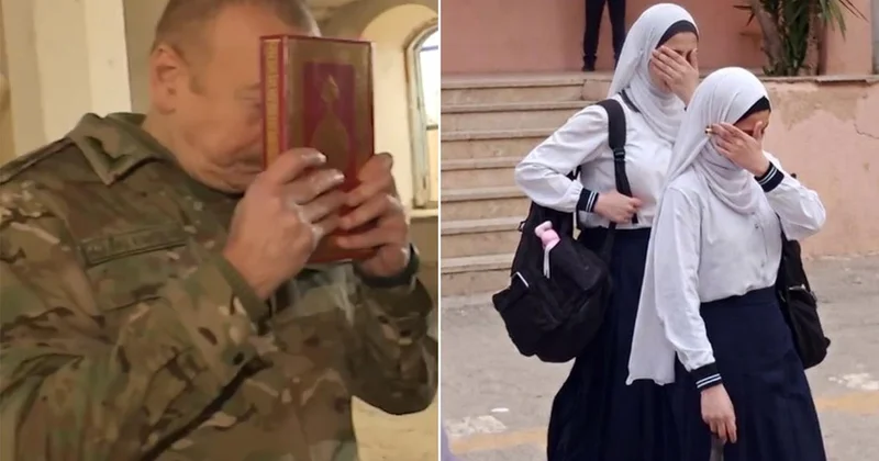 Azerbaycan da başörtüsü tartışması büyüyor! Aliyev in görüntüleriyle mesaj verildi