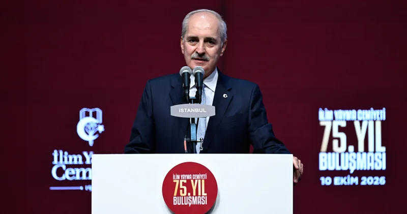 TBMM Başkanı Kurtulmuş, İlim Yayma Cemiyeti nin 75. yıl buluşmasında konuştu Son dakika haberleri