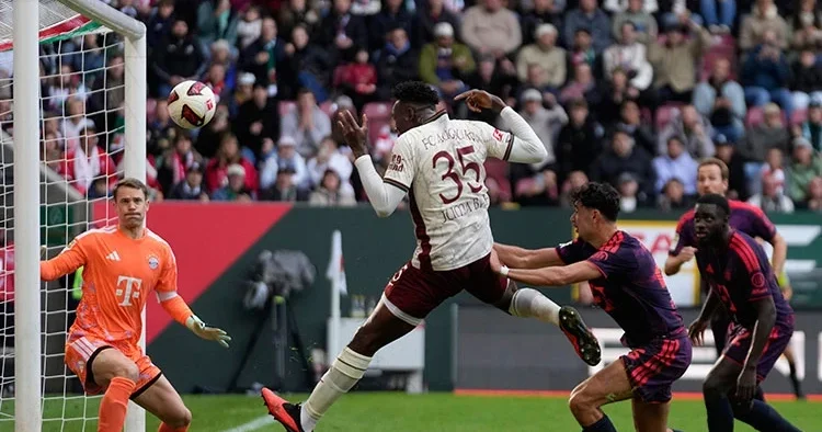 Bayern Münih 5. saniyede gol yediği maçta berabere kaldı!