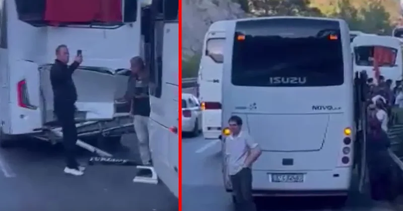 SON DAKİKA… Antalya’da zincirleme felaket! Tur midibüsü ile 2 otobüs çarpıştı: Yaralılar var!