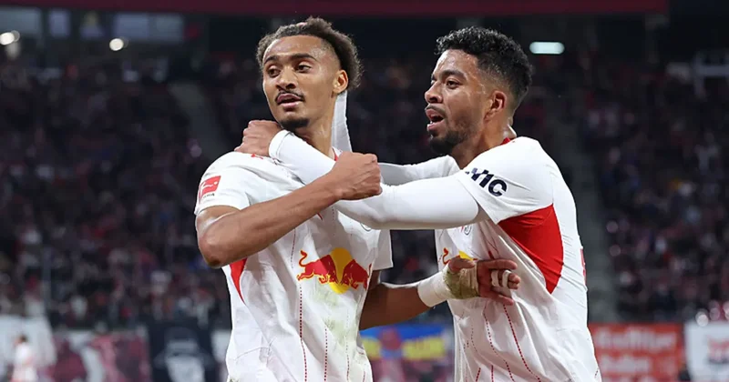 RB Leipzig, Eintracht Frankfurt’u 6 golle yıktı!