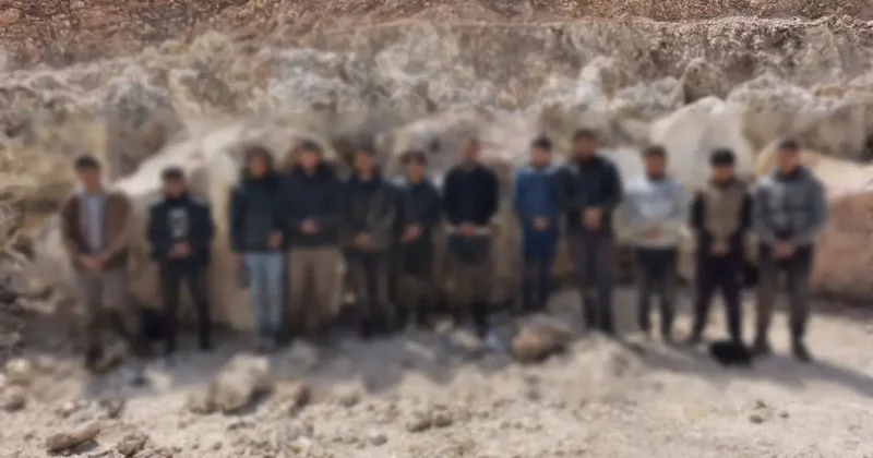 Şanlıurfa’da 68 kaçak göçmen yakalandı