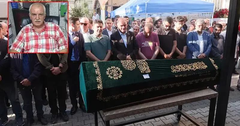 Maltepe’de çöken binada hayatını Hüseyin Özkurt son yolculuğuna uğurlandı
