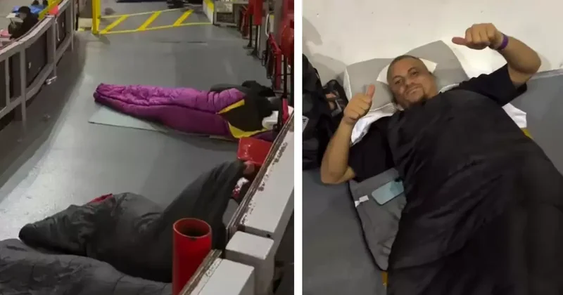 Dünya devinden örnek davranış! Stadyumu evsizlere açtılar