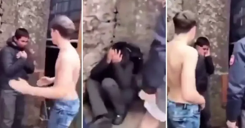 İnsan insana bunu yapar mı? Görüntüye tepki yağıyor