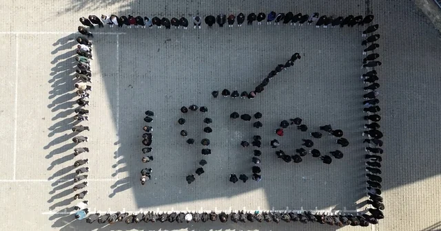 Bayburt Lisesi öğrencileri 1938 koreografisiyle Atatürk ü andı Bayburt Haberleri