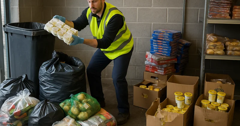 Ünlü marketin içinden 800 kilo bozulmuş gıda ve çöp çıkarıldı Sözcü Gazetesi