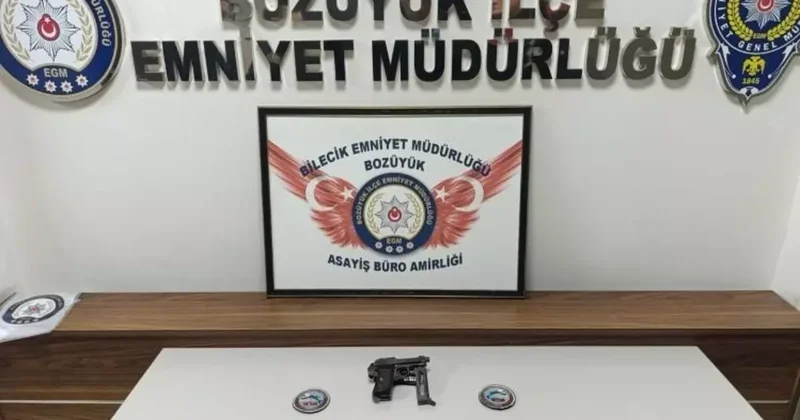 Bilecik’te silahla tehdit olayı; 1 gözaltı