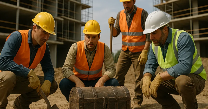 İşçiler inşaatta hazine buldu Sözcü Gazetesi