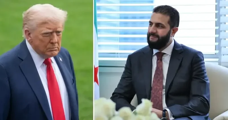 Trump Beyaz Saray da Suriye Cumhurbaşkanı Şara ile bir araya gelecek Amerika Haberleri