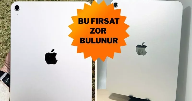 Fiyatı 8405 TL düştü! Apple A16 çipli iPad de Gülümseten Kasım a özel indirim devam ediyor!