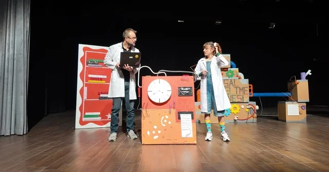 Isparta Belediyesi Şehir Tiyatroları çocuklarla buluştu Isparta Haberleri