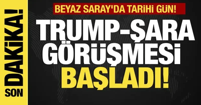 Son dakika... Beyaz Saray da tarihi gün! ABD Şam a Sezar yaptırımlarını durdurdu!