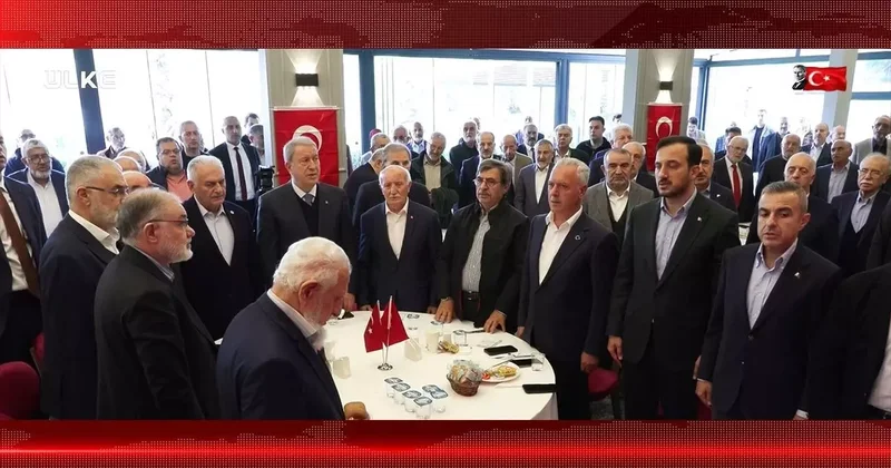 Kadim Dostlar Cemiyeti buluştu! Birçok siyasi isim katıldı!